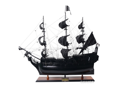 Black Pearl Pirate Ship: A Masterpiece of Wooden Model Making