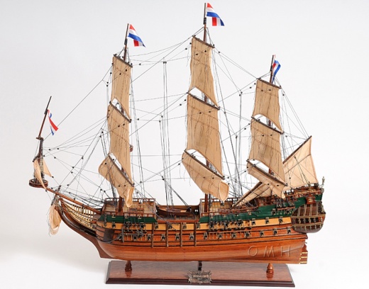 Friesland Medium Wooden Model Ship
