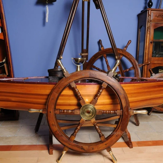 Ship Wheel - 30 Inches of Nautical Elegance