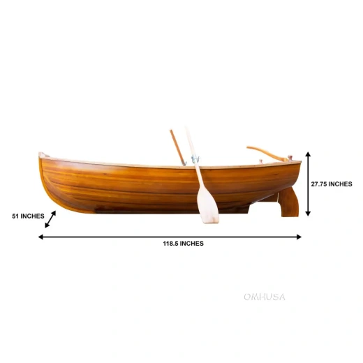 Little Bear Wooden Dinghy Matte Finish