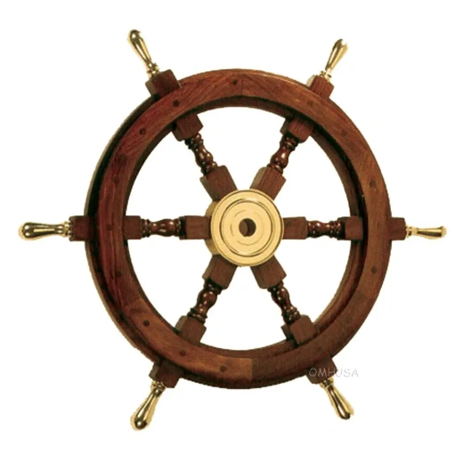 Ship Wheel - 30 Inches of Nautical Elegance