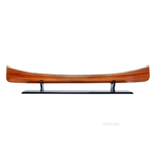 Canoe Model - A Masterpiece of Wooden Boat Craftsmanship