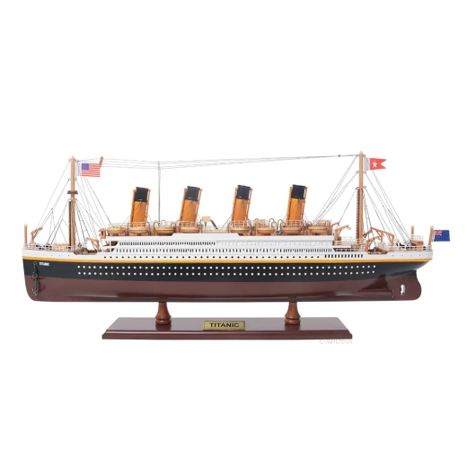 Titanic Painted Small Model Ship