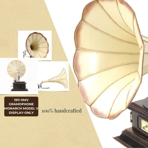 1911 HMV Gramophone Monarch Model V Display-Only