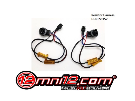 Omni12 Hid Resistor Harness 3157