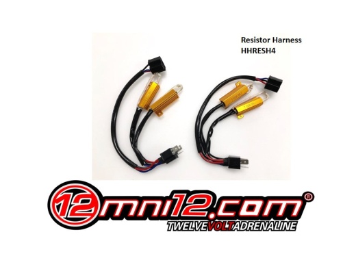 Omni12 Hid Resistor Harness H4