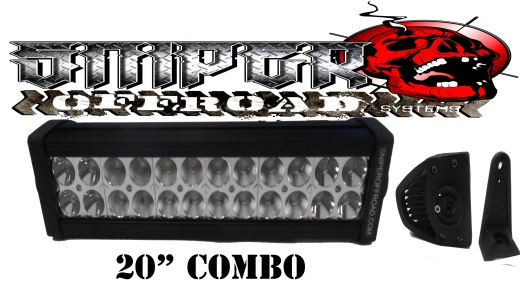 Omni12 LED Light Bar Offroad with Pedestal-Mounts