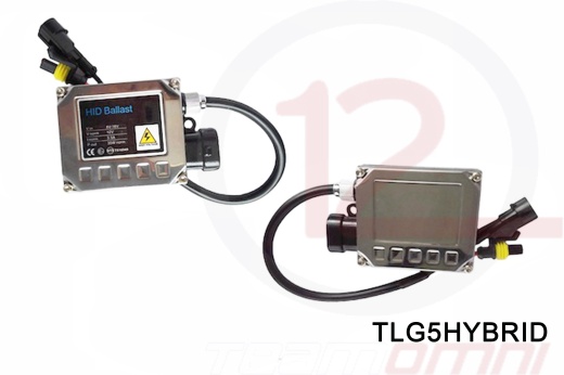 35W Mid-Slim DC Hid Ballasts Pair - Omni12