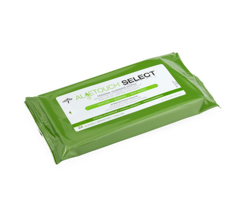 Aloetouch Select Premium Spunlace Personal Cleansing Wipes - 24 Pk