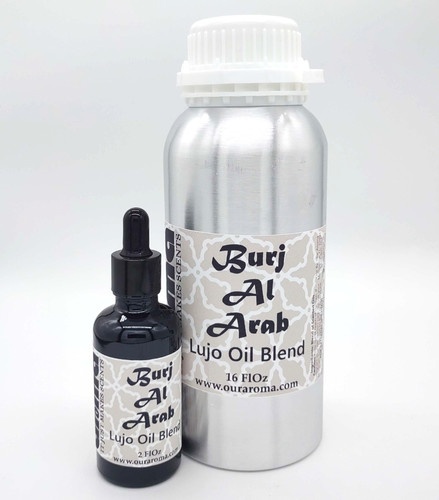 Our Aroma Burj Al Arab Lujo Blend Scent Oil Our Aroma Burj Al Arab Lujo Blend Scent Oil, Size: 1 Fl Oz / 30 Ml, Scent: Burj All Arab, Quantity: 1