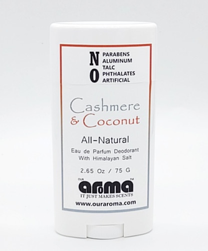 Our Aroma Cashmere & Coconut 2.65 Oz All-Natural Deodorant
