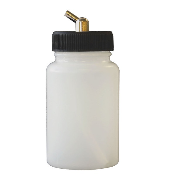 3 Oz Plastic Bottle Assembly For H Model Airbrush