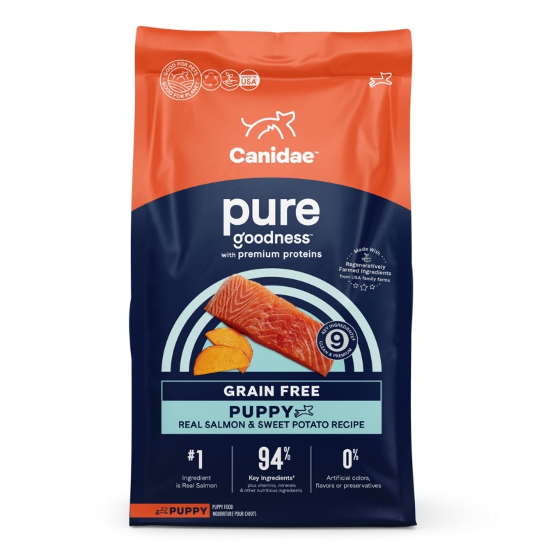 Canidae Pure Farm To Bowl Grainfree Lid Dry Puppy Food Wild Caught ...
