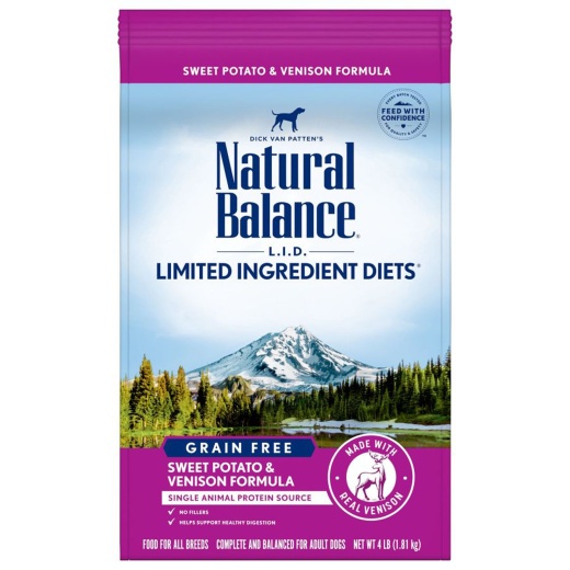 Natural Balance L.I.D. Adult Dry Dog Food - Sweet Potato & Venison