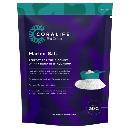 Coralife Biocube Marine Salt 1Ea/30 Gal - The Perfect Choice for BioCube or Nano Reef Aquariums