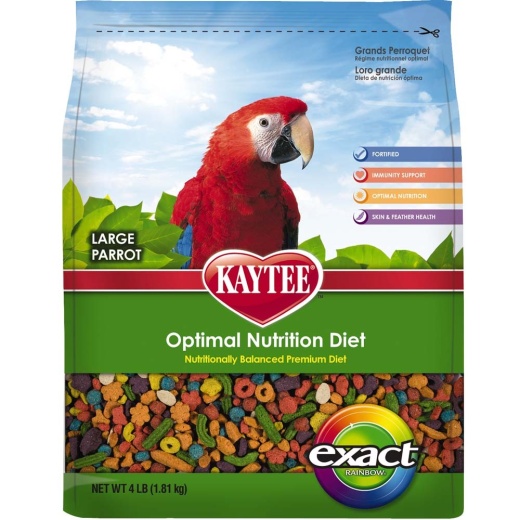 Kaytee Exact Rainbow Large Parrot Food