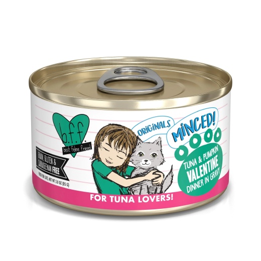 Bff Cat Valentine Tuna Veg 3Oz. Case Of 24 - Delicious & Nutritious Cat Food