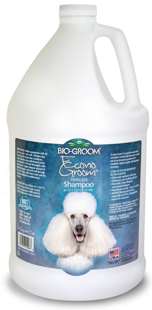 Bio Groom Econo-Groom Tearless Super Concentrated Shampoo 1 Gal