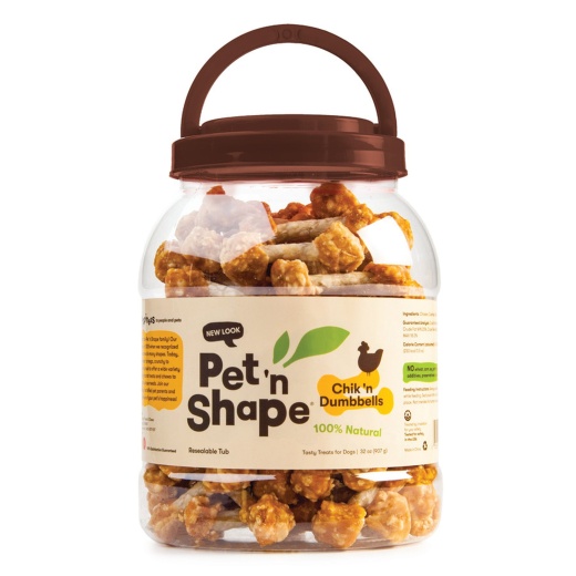 Pet 'N Shape Chik 'N Dumbbells Dog Treat 1Ea/32 Oz
