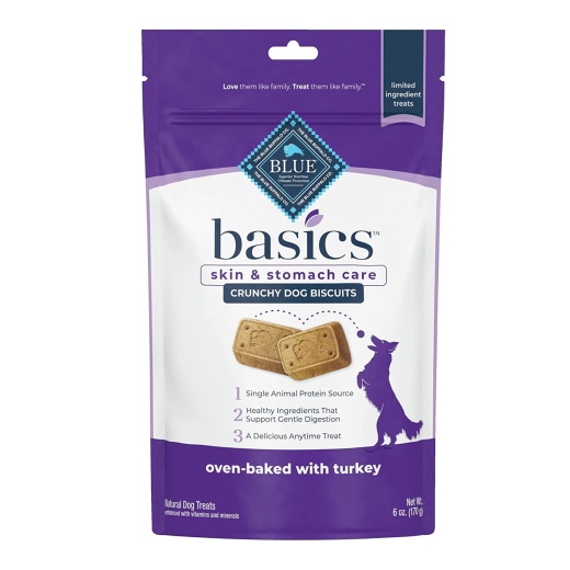 Blue Buffalo Basics Biscuit Turkey Potato 6Oz