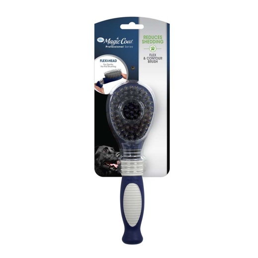Four Paws Magic Coat Professional Series Comfort And Contour Pin And Bristle Brush For Dogs