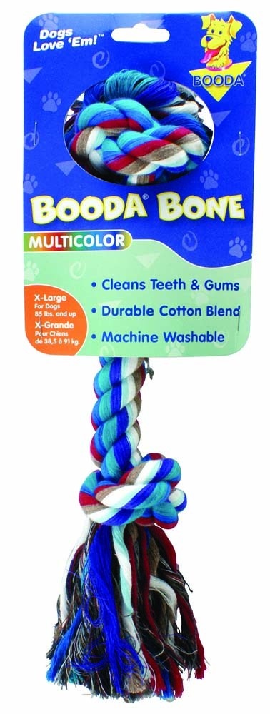 Booda 2-Knot Rope Bone Dog Toy