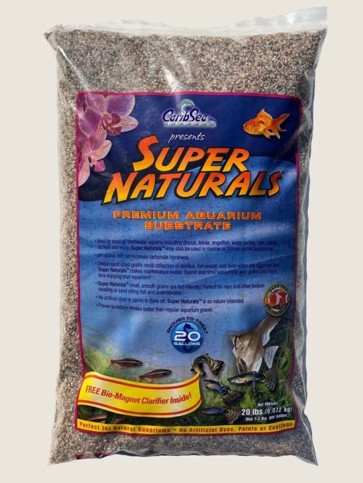 Caribsea Super Naturals Jungle River Sand 2Ea/20 Lb