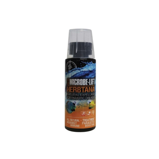 Microbelift Herbtana Expellant Salt Freshwater Parasitic Medication 1Ea/4 Fl Oz