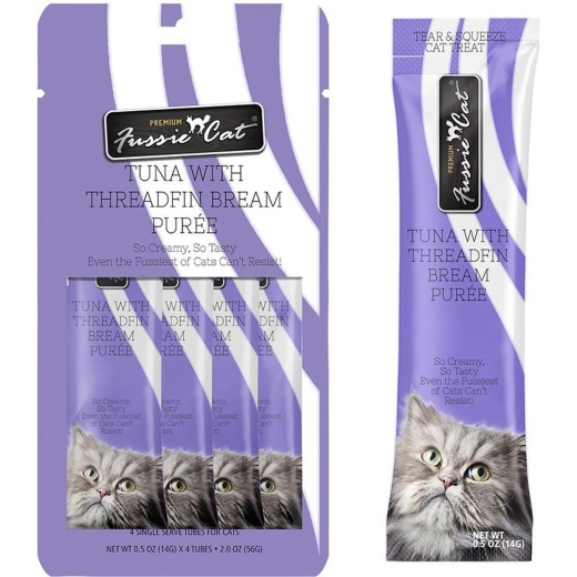 Fussie Cat Puree Tuna Threadfin Bream 2Oz/18Count - Buy Online Today!