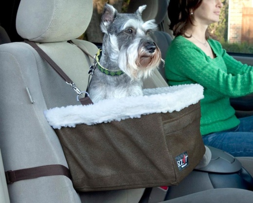 Solvit Products Standard Dog Booster Seat - Brown