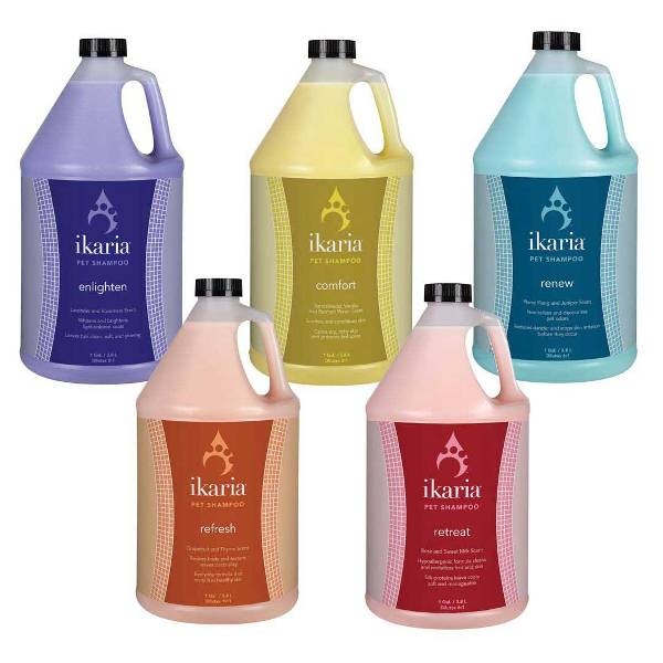 Ikaria Dog Grooming Shampoos