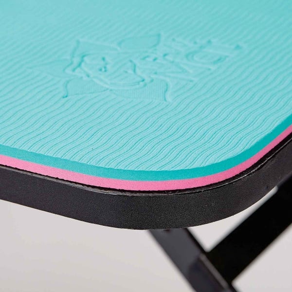 PawMat Anti-Fatigue Reversible Table Mat (Pink/Teal)