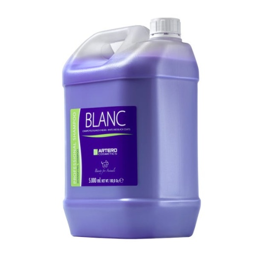 Artero Blanc Shampoo 180 Oz - Professional Dog Grooming Color Intensifying Shampoo