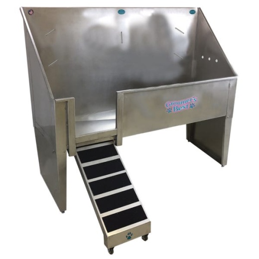 Groomer's Best Walk-Through Stainless Steel Dog Grooming Tubs
