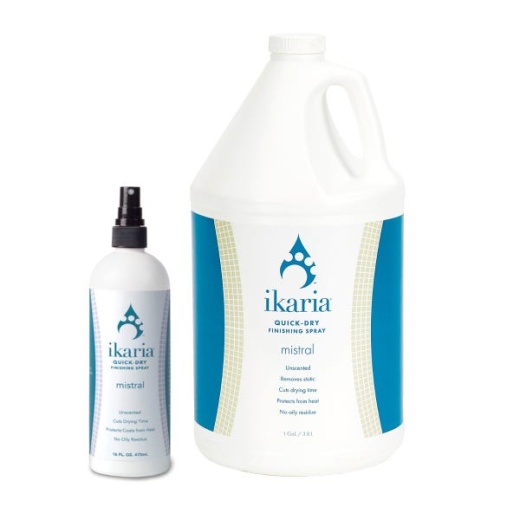 Ikaria Dog Grooming Mistral Quick Dry Finishing Spray , 16 Oz Spray