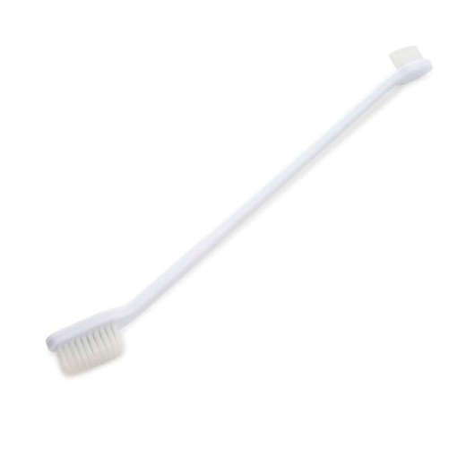 Plaqclnz Pet Double End Toothbrush