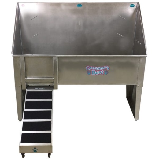 Groomer's Best Walk-Through Stainless Steel Dog Grooming Tubs