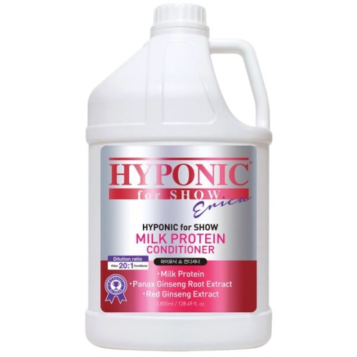 Hyponic For Show Milk Protein Dog Grooming Conditioner Gallon