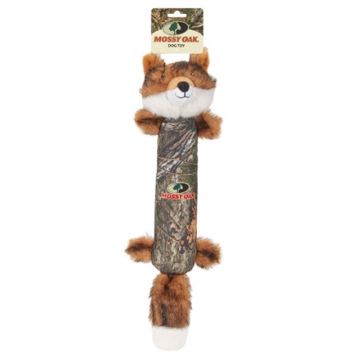 Mossy Oak Ballistic Long Body Fox - Dog Plush Toy