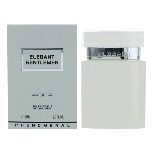 Elegant Gentlemen Phenomenal By Johan.B, 2.8 Oz Edt Spray For Men