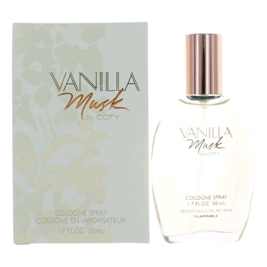 Vanilla Musk By Coty 1.7 Oz Cologne Spray For Women