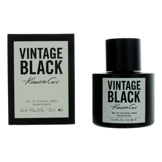Kenneth Cole Vintage Black 3.4 Oz EDT Spray for Men