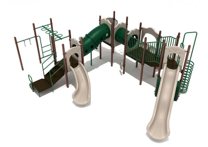 Grand Venetian Playground Structure with Interactive Games, Slides and Climbers