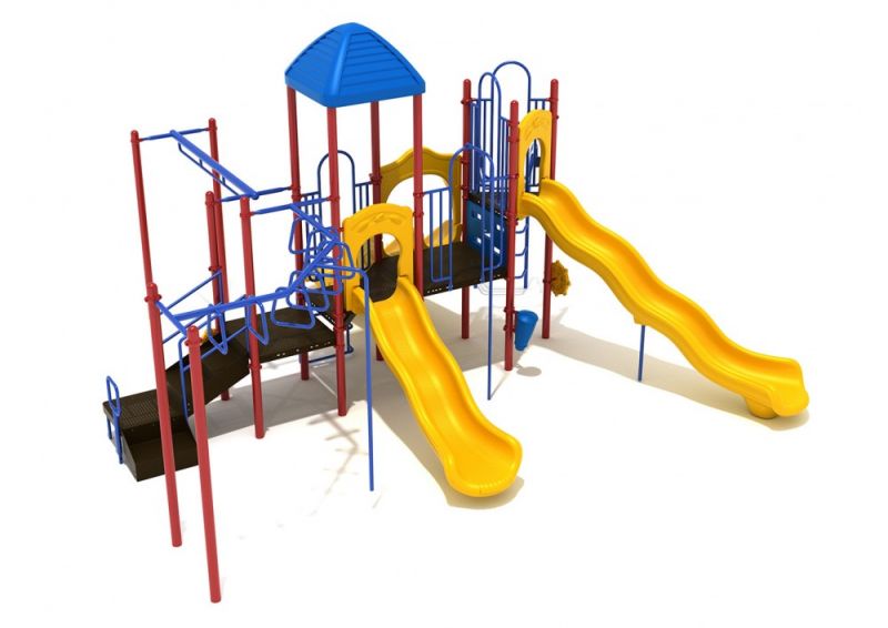Imperial Springs Playground Structure with Interactive Games, Slides and Climbers