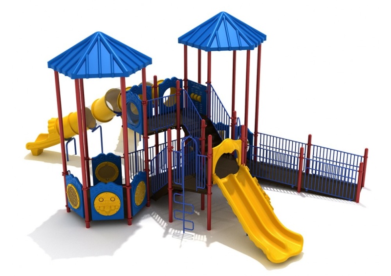 Lincoln Lookout Playground Structure with Interactive Games, Slides and Climbers