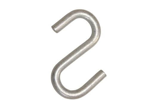 Galvanized Steel S-Hook (3/8 X 3-1/5-Inch) for Safe and Durable Swing Set Connections