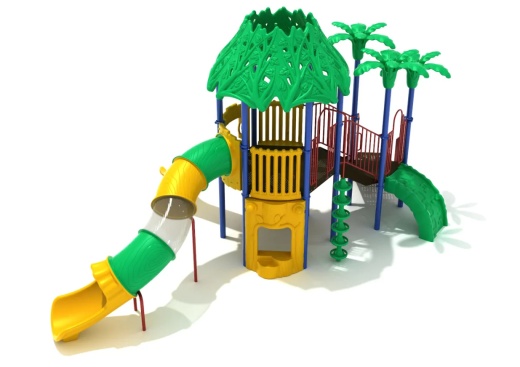Lumbering Lemur - Jungle-Themed Tree House Playground Equipment