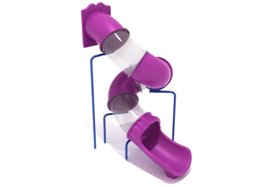 10-Foot Spiral Tube Slide