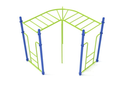 90-Degree Straight Rung Horizontal Ladder