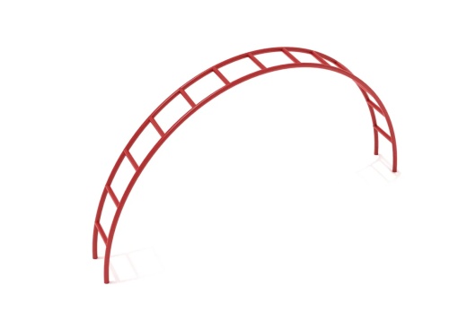 Curved Ladder Climber - Interactive Playground Climbing Equipment